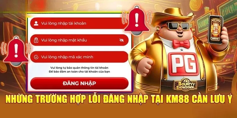 Trưởng hợp lỗi đăng nhập bạn cần tránh và cách giải quyết